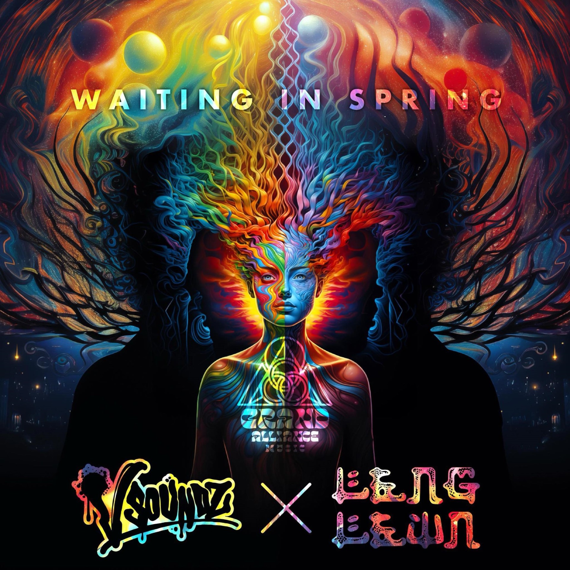 Vsoundz and Leng Lewn's "Waiting In Spring" Cover image